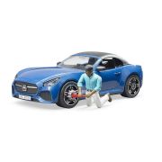 Bruder - Masina Roadster Cu Sofer ARTBR03481