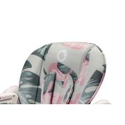 Lionelo - Scaun de masa Reglabil, 4 Pozitii pe inaltime, Spatar reglabil in 3 pozitii, Pliabil, Zanna, din Metal, Roz BYNLO-ZANNA_PINK_BUBBLEGUM