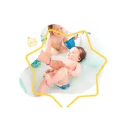 Badabulle - hamac pentru baita nautical bbbb016305