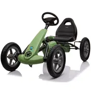 Kart cu pedale si roti gonflabile Karera Verde Kidscare SUPKC_KareraV