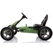 Kart cu pedale si roti gonflabile Karera Verde Kidscare SUPKC_KareraV