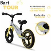 Lionelo - Bicicleta fara pedale, cu cadru din magneziu, Bart Tour, 12 \'\', Grey Stone BYNLOE-BART_TOUR_GREY_STONE
