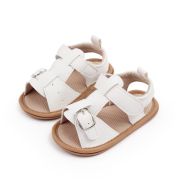 Sandalute albe cu catarama pentru baietei MDd2796-3-p10