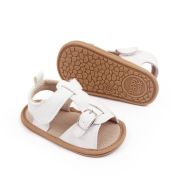 Sandalute albe cu catarama pentru baietei MDd2796-3-p10