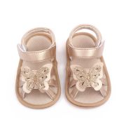Sandalute aurii cu fluturas (marime disponibila: 3-6 luni (marimea 18 incaltaminte)) mdd2783-2-sa6.3-6 luni (marimea 18 incaltaminte)