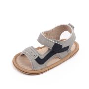 Sandalute gri cu insertie neagra pentru baietei MDd2795-2-sa5(p9)