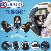 Scaun auto Rotativ 360 Graco Turn2Me Charcoal ERF5060624772092