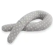 Perna pentru bebelusi Cuddly Nest Anthracite With White Stars BBXT040335