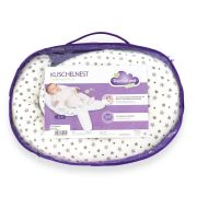 Perna pentru bebelusi Cuddly Nest Grey Stars BBXT040332
