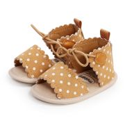 Sandalute crem cu bulinute albe (marime disponibila: 9-12 luni (marimea 20 incaltaminte)) lim2009-2-sa5.9-12 luni (marimea 20 incaltaminte)