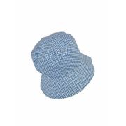 Palarie de soare pentru copii, KidsDecor, Blue Diamond, din bumbac, 50 cm (1-3 ani) KDEPAL50BLD