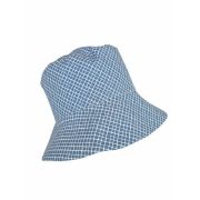 Palarie de soare pentru copii, KidsDecor, Blue Diamond, din bumbac, 52 cm (3-4 ani) KDEPAL52BLD