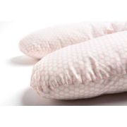 Perna pentru gravide si alaptat COMFORT EXCLUSIVE 170 cm cu poliester Womar Zaffiro AN-PKE-17 BBJAN-PKE-17_Roz Buline