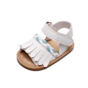 Sandalute albe cu impletitura bleu ADHZ1228-1-sa6