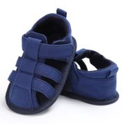 Sandalute bleumarine inchise in fata pentru baietei (marime disponibila: 3-6 luni (marimea 18 incaltaminte)) adc-331-5-ac9.3-6 luni (marimea 18 incaltaminte)
