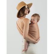 Sling cu inele isara caramel bamboo linen