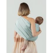 Sling cu inele isara frosty green bamboo linen