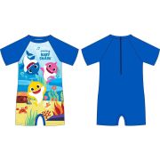 Costum de baie UV cu maneci scurte si fermoar Baby Shark EPLUSM EPMBS5244061 BBJEPMBS5244061_Albastru_86/92