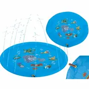 Covoras de joaca gonflabil cu fantana 100 cm dolphine lvtkkx6155