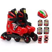 Role ferarri masura 29 - 32 rosii cu set protectie funkfk7-1red