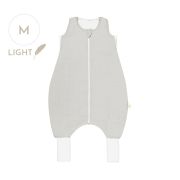 Sac De Dormit Cu Picioare, Bumbac Muselina 0.5 Tog, Glacier Gri, M, 3 Ani+ Pjb3896