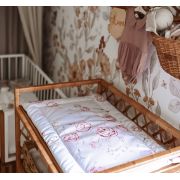 Saltea Pentru Masa De Infasat Bebe, Impermeabila, Fata Dubla, Eucalipt By Babysteps Pjb984-3257
