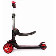 Trotineta pliabila ferrari twist neagra cu scaun funkfxk28-2bl