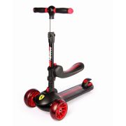 Trotineta pliabila ferrari twist neagra cu scaun funkfxk28-2bl