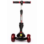 Trotineta pliabila ferrari twist neagra cu scaun funkfxk28-2bl