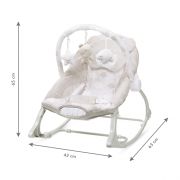 Balansoar multifunctional cu sunete si jucarii kidwell pino - bej edeedilebupin01a2