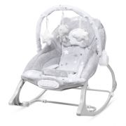Balansoar multifunctional cu sunete si jucarii kidwell pino - gri edeedilebupin01a1