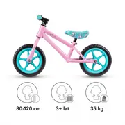 Bicicleta fara pedale cu roti din spuma eva kidwell mundo - unicorn edeedirobimun01a1