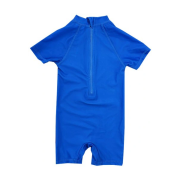 Costum de baie UV cu maneci scurte si fermoar Spiderman EPLUSM EPMSPS52441437 BBJEPMSPS52441437_Albastru_110/116