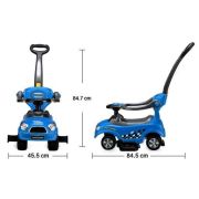 Masinuta de impins ecotoys 321 mini cooper - albastru edeedi321albastru