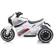 Motocicleta electrica chipolino sport max white hubelmsm0211wh