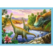 PUZZLE TREFL 4IN1 LUMEA DINOZAURILOR VIV34609
