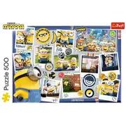 PUZZLE TREFL 500 MINIONII COLECTIA FOTO VIV37390