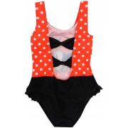 Costum baie intreg Minnie cu decupaje spate EPLUSM EPMDISMF52449403 BBJEPMDISMF52449403_Rosu_128/134