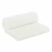 Bocioland - Paturica pufoasa pentru copii, Din fleece, 80 x 100 cm, Ecru BYNBOC0106