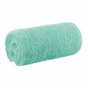 Bocioland - Paturica pufoasa pentru copii, Din fleece, 80 x 100 cm, Mint BYNBOC0109