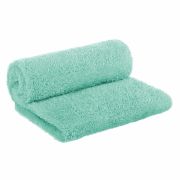 Bocioland - Paturica pufoasa pentru copii, Din fleece, 80 x 100 cm, Mint BYNBOC0109
