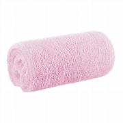 Bocioland - Paturica pufoasa pentru copii, Din fleece, 80 x 100 cm, Pink BYNBOC0108