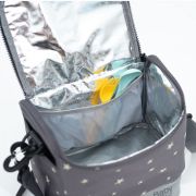 Geanta carucior termoizolanta pentru alimente olmitos grey stars lvtkolm1174
