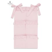 MimiNu - Organizator pentru patut, 6 compartimente, Cu volanase, Colectia Royal, Powder Pink BYN6426972010849