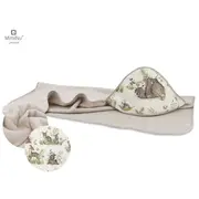 MimiNu - Prosop cu gluga 100x100 cm, Design, Calm Forest Natural BYN6426972011129