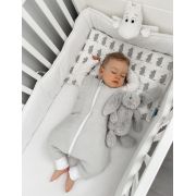Sac De Dormit Cu Picioare, Bumbac Muselina 0.5 Tog, Glacier Gri, M, 3 Ani+ Pjb80464