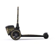 Trotineta Copii Pliabila Cu Roti Luminoase, Suport Jucarie, Highwaykick 2 Black Gold Limited, 2 Ani +, Pana La 50 Kg, Scoot  Ride Pjb96529