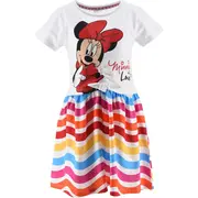 Rochie fete Minnie with Love SunCity EV1080 BBJEV1080_Alb_8 ani (128 cm)