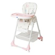 Scaun de masa Juju Eat&Joy, Pink Stars JUJJU1011-Pink-Stars