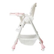 Scaun de masa Juju Eat&Joy, Pink Stars JUJJU1011-Pink-Stars